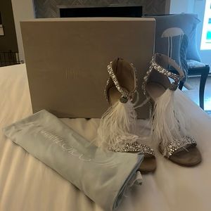 Jimmy Choo Viola 110 Crystal Sandals